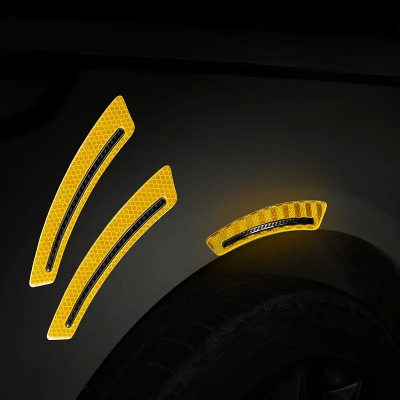 AUTOCOLLANT VOITURE - GlowWheel™ - Jaune - Chic Tuture