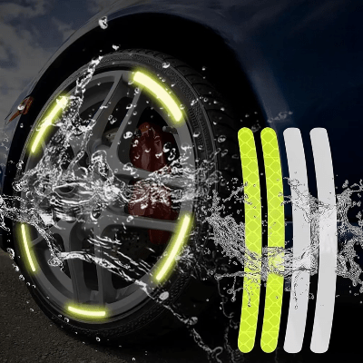 AUTOCOLLANT VOITURE - GlowWheel™ - Vert - Chic Tuture